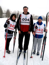 Лыжные соревнования среди учреждений города Новодвинска