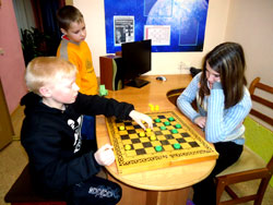 Соревнования по шашкам в зачет спартакиады  воспитанников детского дома «В будущее со спортом»