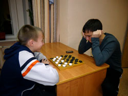 Соревнования по шашкам в зачет спартакиады  воспитанников детского дома «В будущее со спортом»